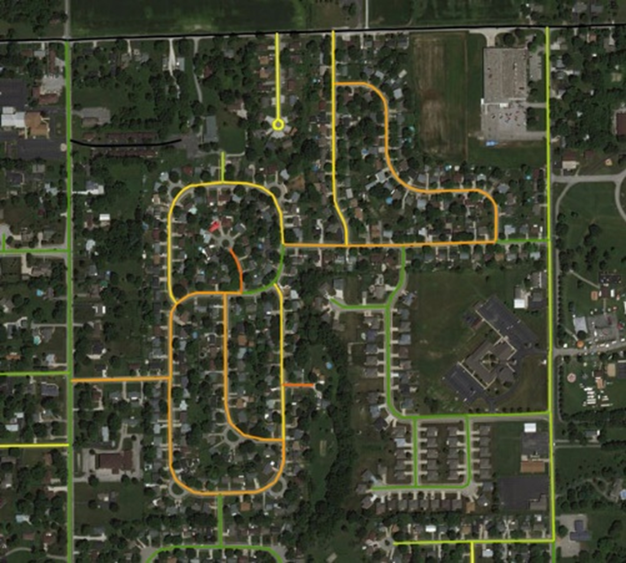 GIS Roads - PASER 1