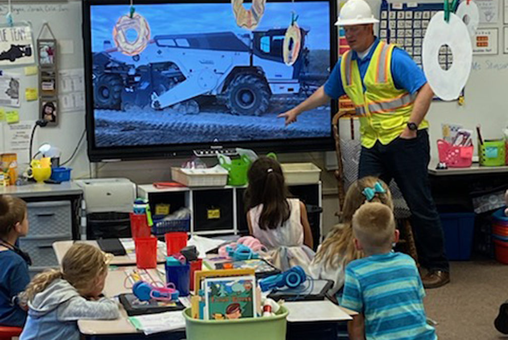 Road Building with Brentwood Elementary 1st Grade Classes