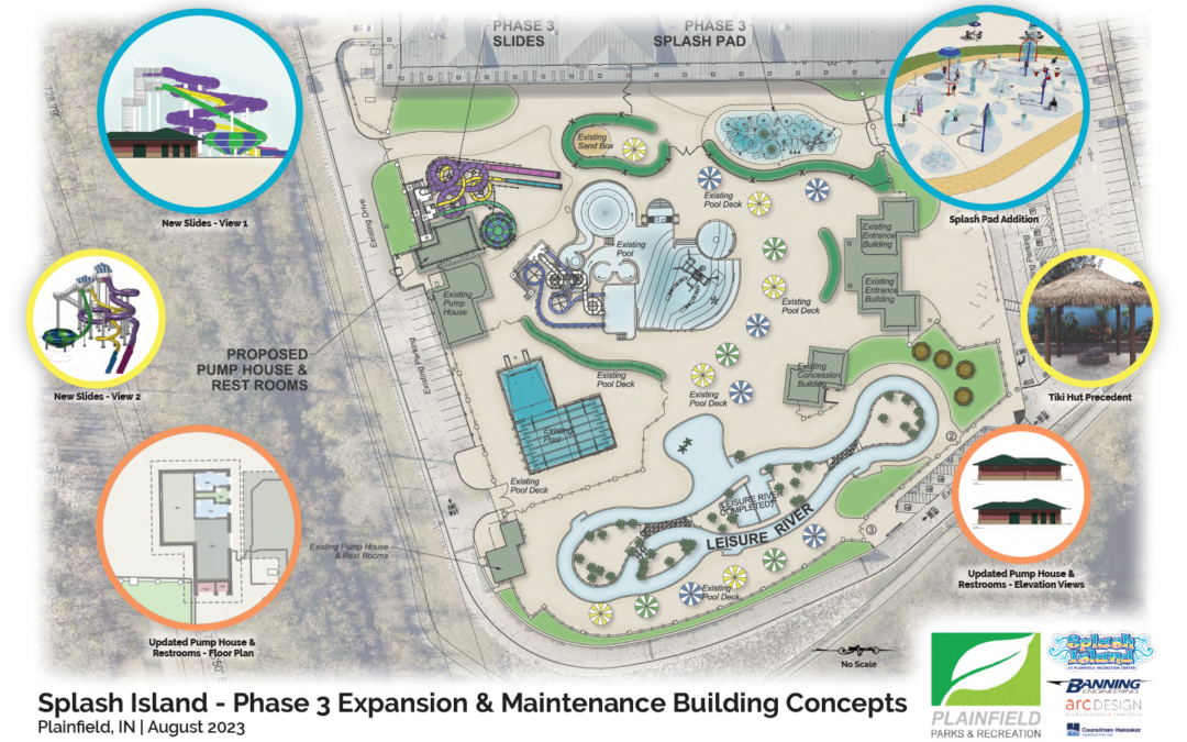 Splash Island Phase 3 Expansion ~ Press release on behalf of the Town of Plainfield