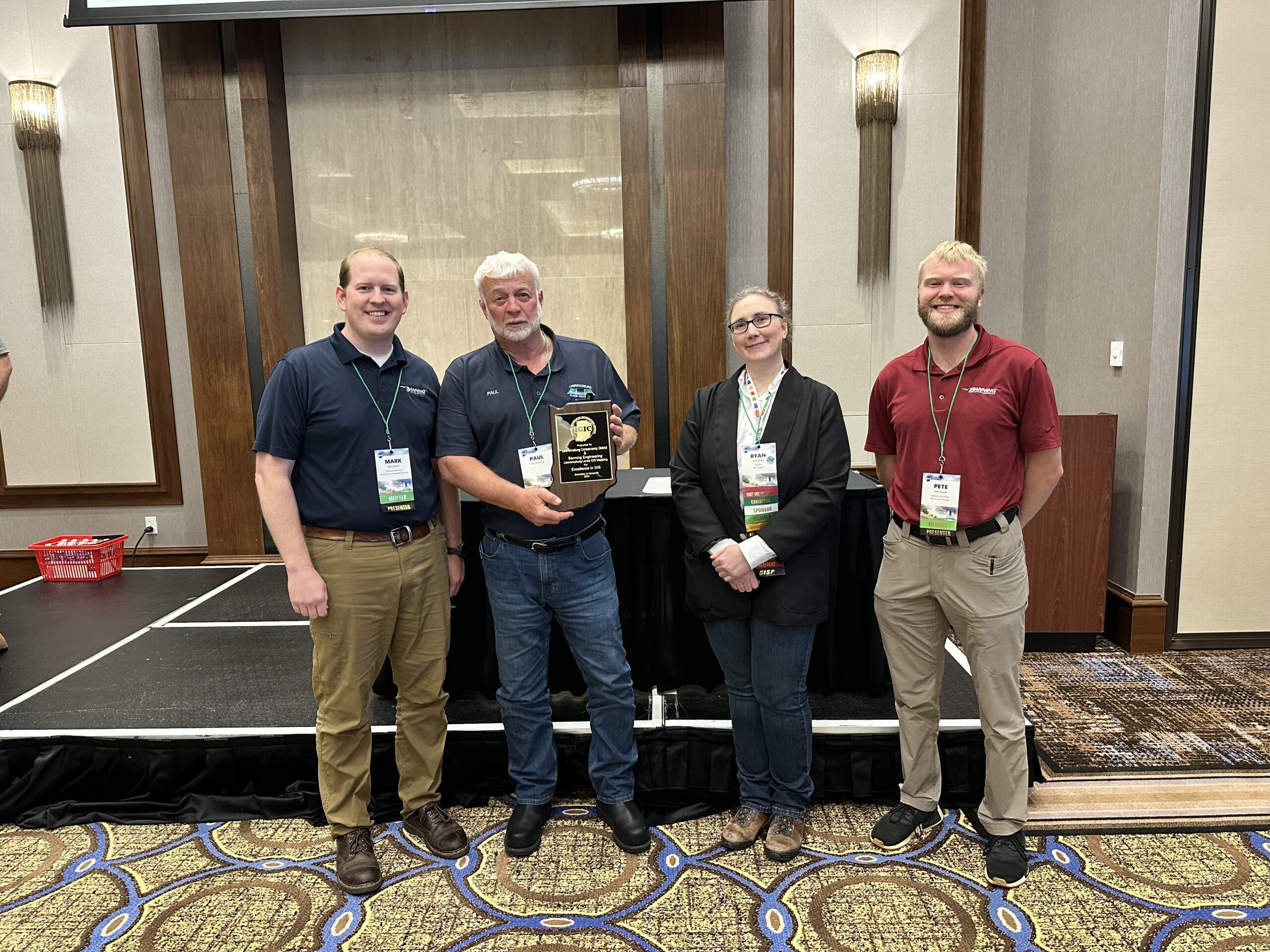 LCD Banning GIS Award